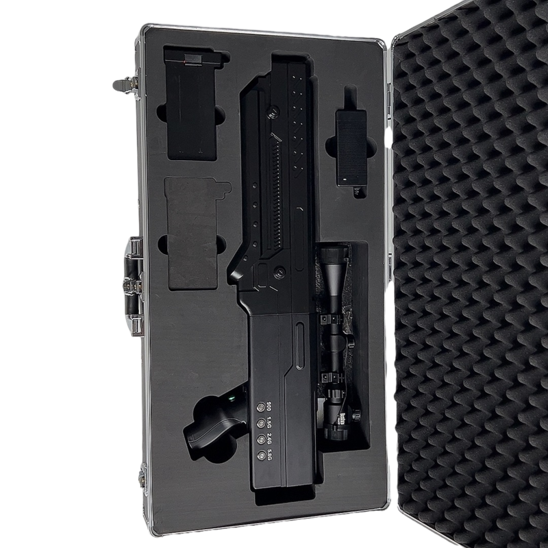  塘厦镇手持便携式枪型低空防御反制四通道B型